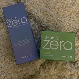 Clean It Zero Cleanser and Cleansing Balm